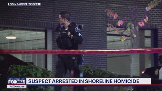 Suspect arrested in Shoreline homicide