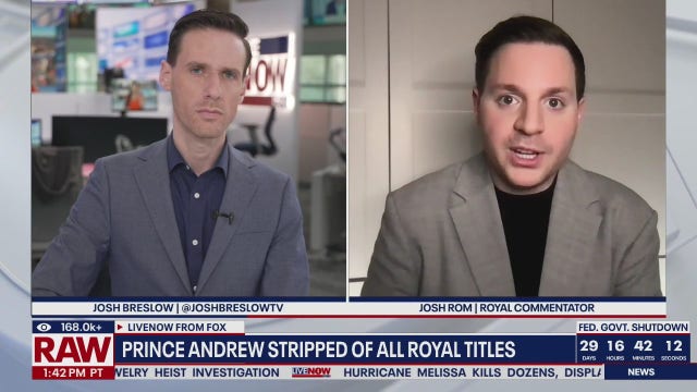 Prince Andrew to lose title, will be evicted from royal residence