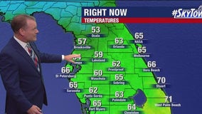 Tampa Weather | Monday morning forecast
