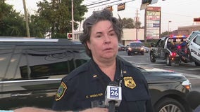 Houston PD update on officer-involved crash