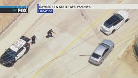 Pursuit suspect in stolen car evades authorities