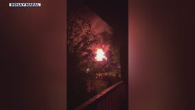 Fire damages Northville townhomes