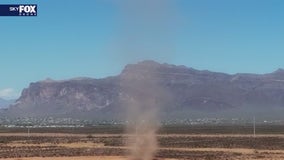 Drone captures Arizona dust devil