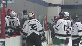 Special hockey team holds Thanksgiving hockey tournament