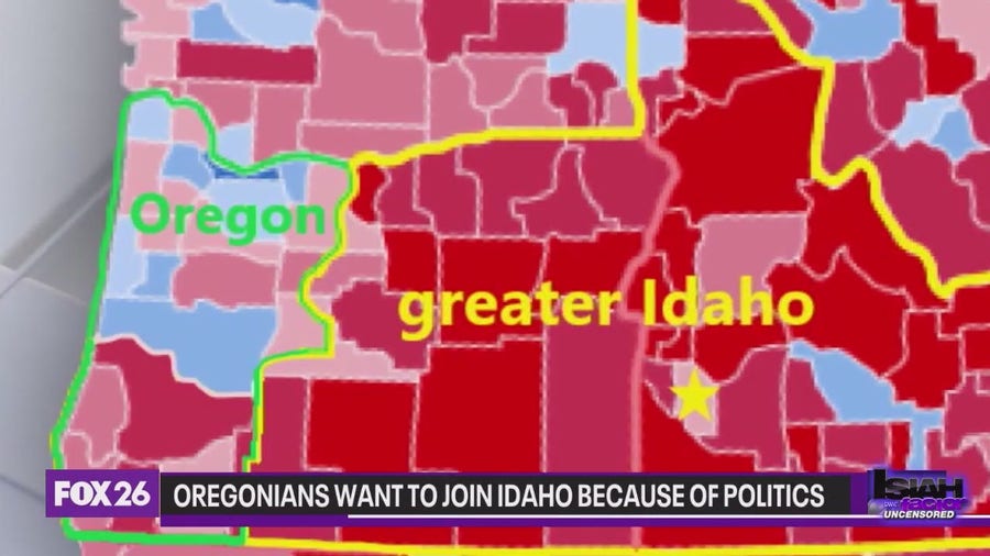 Oregon residents want to seceed to Idaho