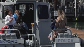 Oakland police boat at Tiburon cafe raises questions about proper use