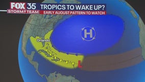 Tropics expected to become active in early August