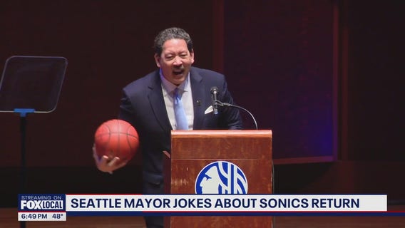 Seattle mayor teases Sonics return