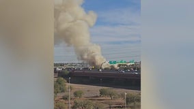 Arson suspected in Tempe brush fire on Loop 202