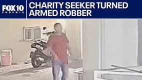 Silent Witness Saturday - Charity seeker turns robber