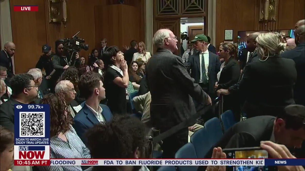 WATCH: Chaos erupts at RFK congressional hearing