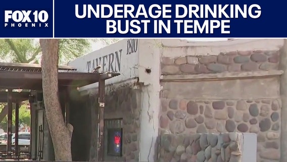 Massive underage drinking bust in Tempe