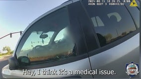 Mesa Police help woman who had stroke while driving