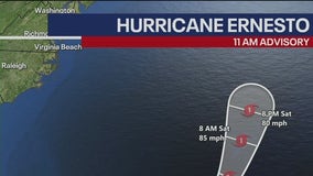 Will Hurricane Ernesto impact NYC this weekend?