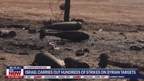 Israel carries out hundreds of strikes on Syria