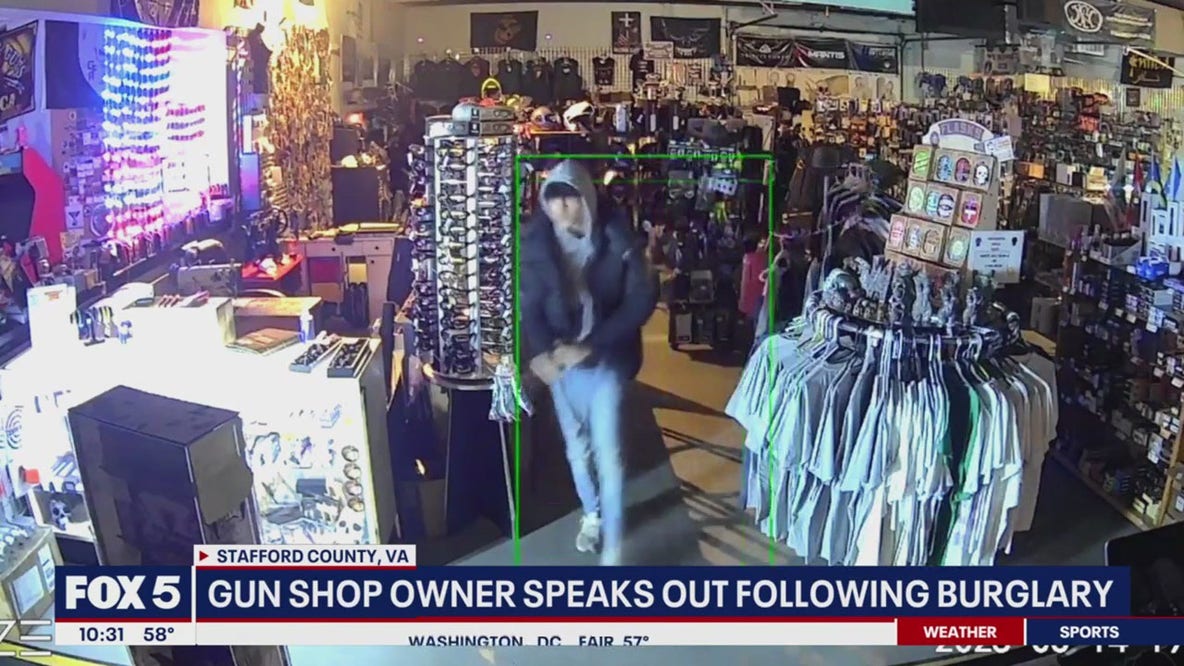 Stafford County gun shop owner speaks out following burglary