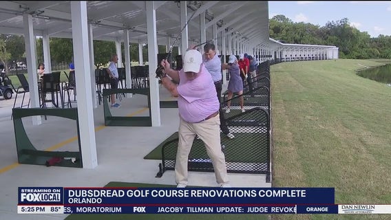 Renovations at Orlando's Dubsdread Golf Course complete