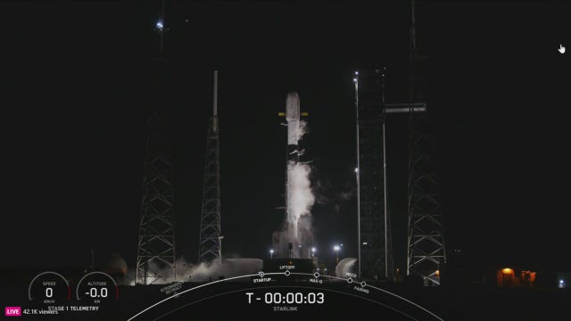 SpaceX launches Starlink mission from Florida on Tuesday