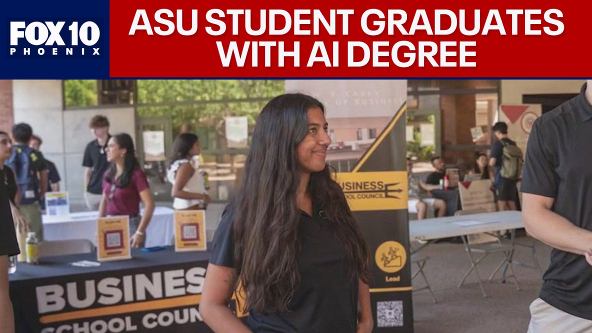 ASU triple major among 1st to graduate with AI degree