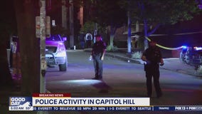 Police activity in Seattle's Capitol Hill neighborhood