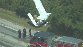 Small plane crashes in Chicago suburb