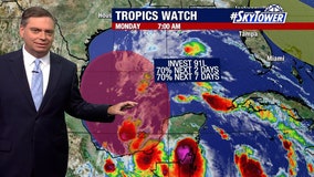 Tropical depression or storm could possibly form in Gulf