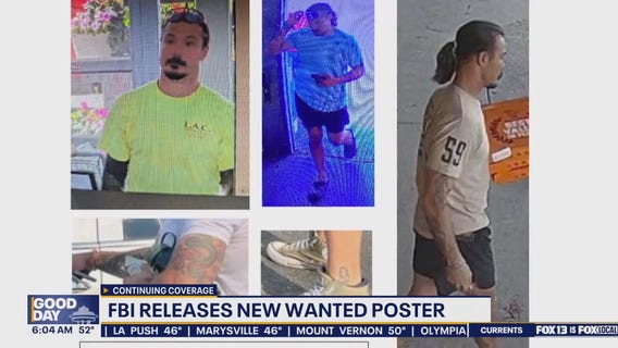 FBI releases new wanted posters of WA's Travis Decker