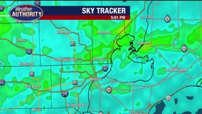 Strong storms, heavy downpours in Metro Detroit