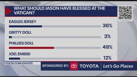Which sports item should Jason have blessed at the Vatican?