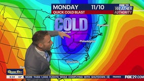 Weather Authority: Sunday 9 a.m. Forecast