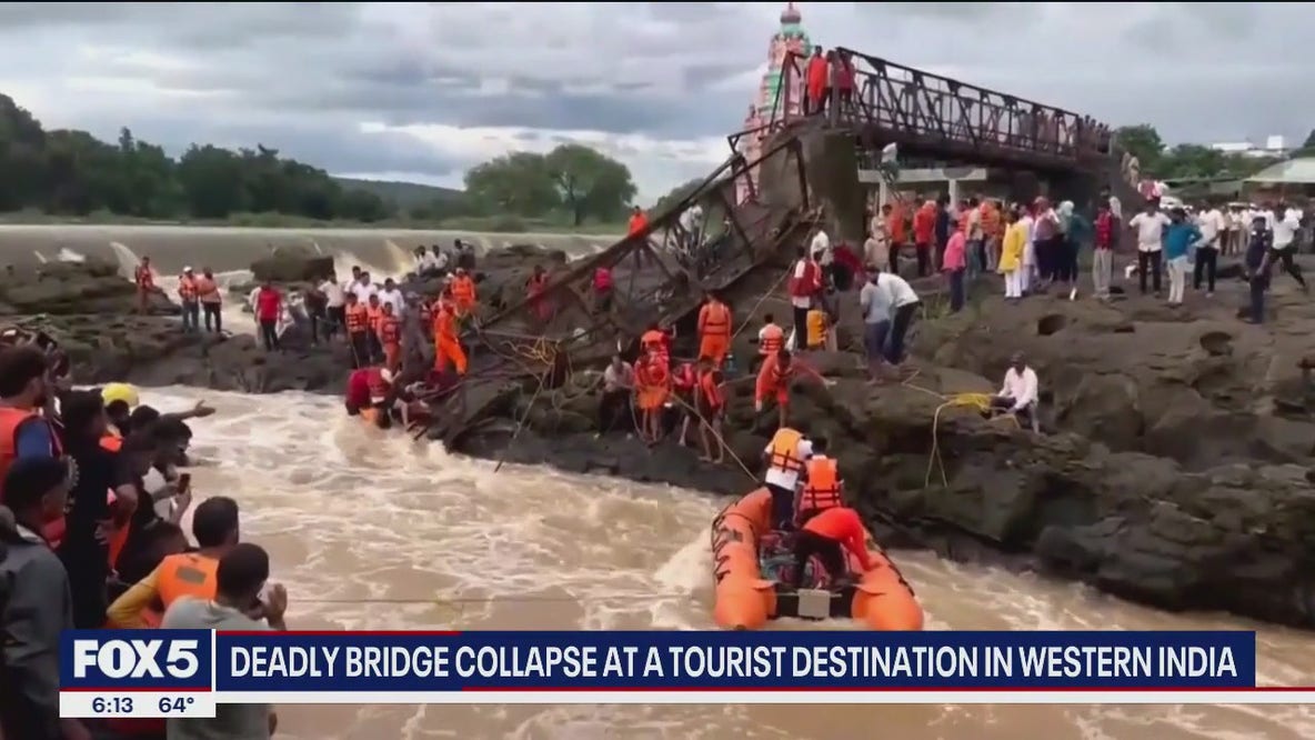 Deadly collapse in India, G7 Summit begins, New Pope Leo poll | FOX 5 NY world news