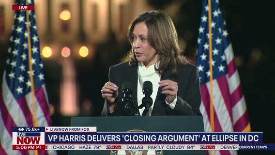 1 week until Election Day: Here's how Harris, Trump are making their final pitches