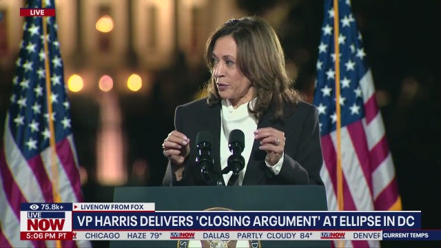 1 week until Election Day: Here's how Harris, Trump are making their final pitches