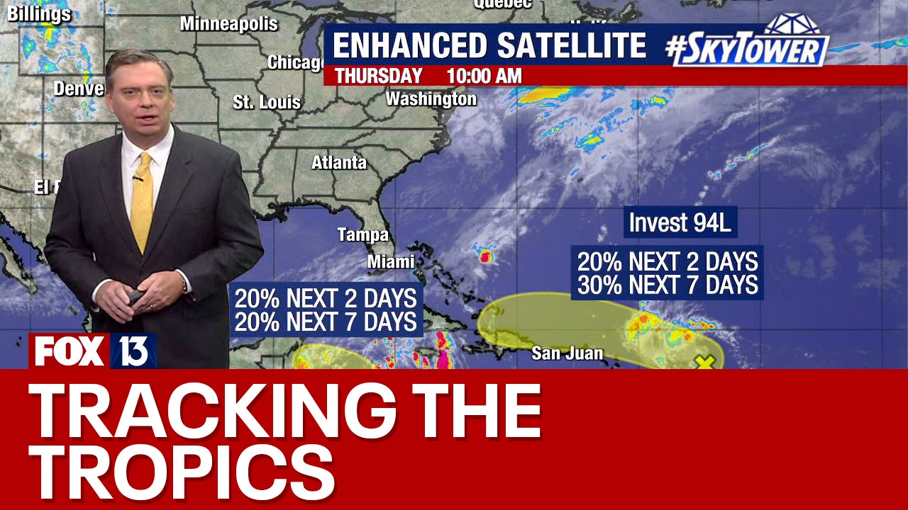2 systems being monitored in tropics FOX 13 Tampa Bay