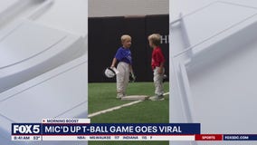 Mic’d-up t-ball game goes viral