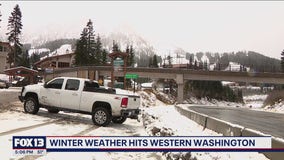 Winter weather hits western Washington