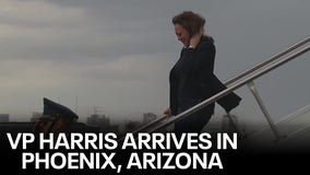 2024 Election: VP Kamala Harris arrives in Phoenix