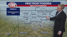 Could we see the first frost of the season?