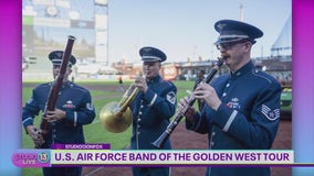 U.S. Air Force Band of the Golden West on tour in Washington this week