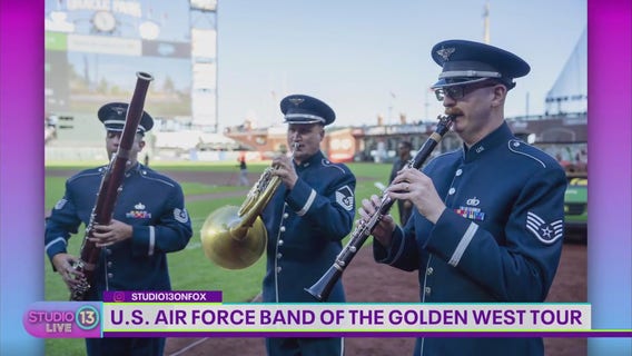 U.S. Air Force Band of the Golden West on tour in Washington this week