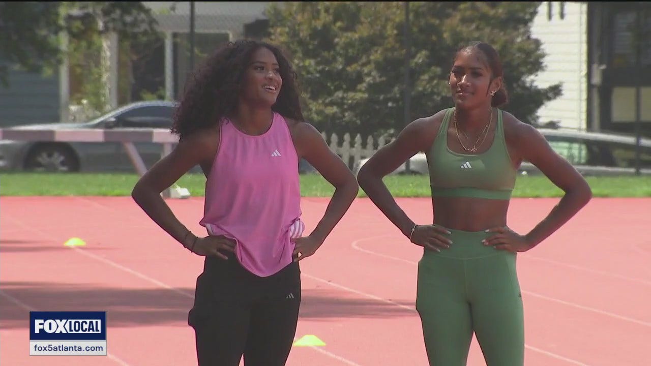 Atlanta's 'turbo twins' preparing to run at Paris Olympics