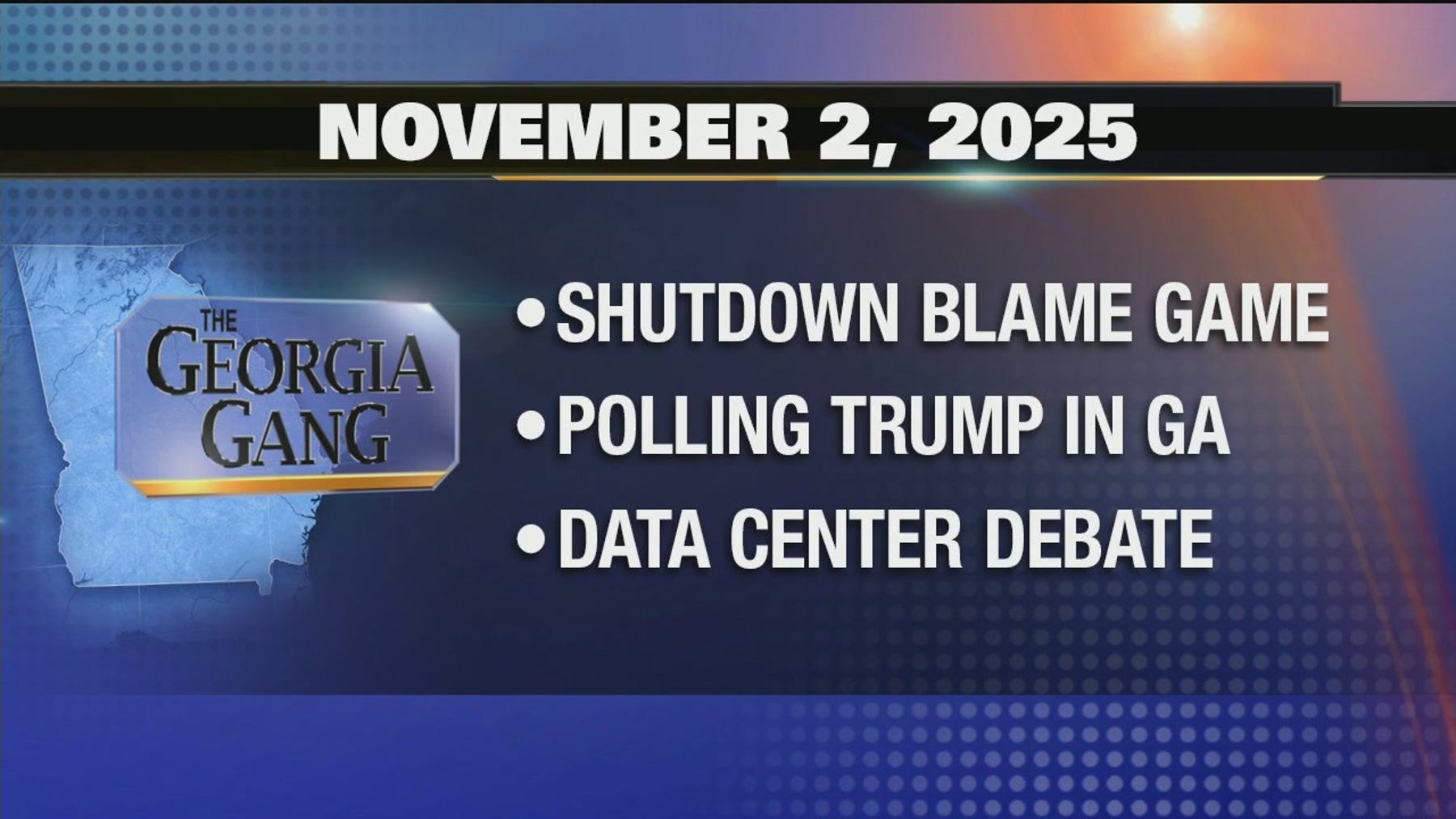 The Georgia Gang: Nov. 2, 2025