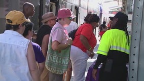 Hydration stations help WNBA fans navigate heat