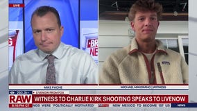 Video shows moment Charlie Kirk shot during university event