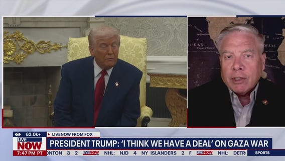 Trump says 'I think we have a deal' on Gaza war
