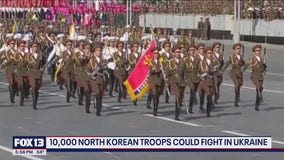 10,000 North Korean troops could fight in Ukraine