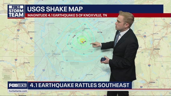 4.1-magnitude earthquake hits Tennessee, felt in Atlanta