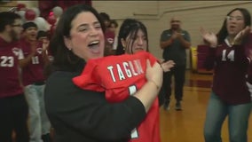 Gage Park High School pumps up the energy for Orange Friday