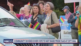 Newcastle community divided over pride flag decision