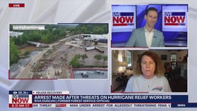 Hurricane relief workers threatened in N. Carolina